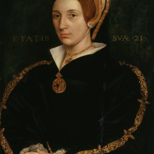Catherine Howard . Unknown Artist. Late 17th Century. National Portrait Gallery.