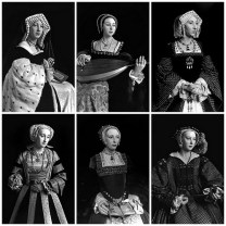 Hiroshi Sugimoto - Six Wives of Henry Viii, Portraits, 1999.